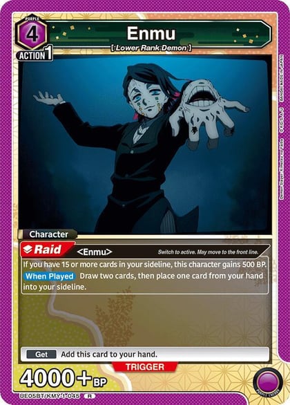 Enmu (045), UE05BT: Demon Slayer: Kimetsu no Yaiba UE05BT/KMY-1-045