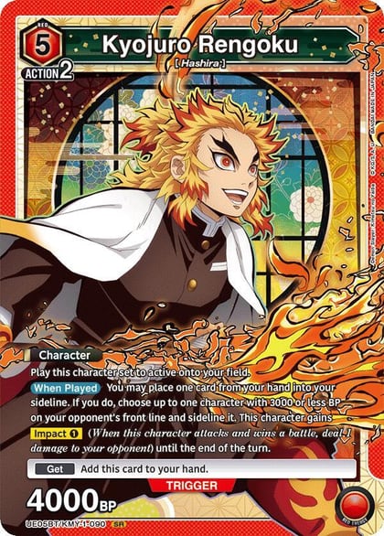 Kyojuro Rengoku (090), UE05BT: Demon Slayer: Kimetsu no Yaiba UE05BT/KMY-1-090