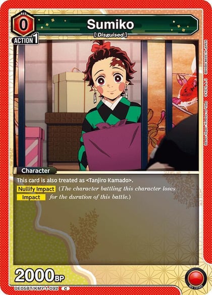Sumiko, UE05BT: Demon Slayer: Kimetsu no Yaiba UE05BT/KMY-1-092