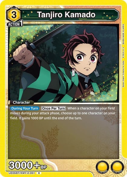 Tanjiro Kamado (001), UE05BT: Demon Slayer: Kimetsu no Yaiba UE05BT/KMY-2-001