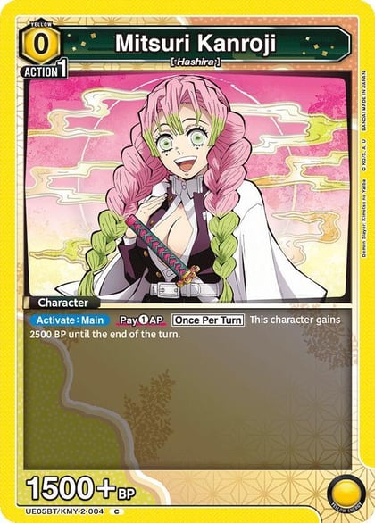 Mitsuri Kanroji (004), UE05BT: Demon Slayer: Kimetsu no Yaiba UE05BT/KMY-2-004