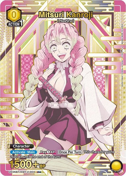 Mitsuri Kanroji (004) (C*), UE05BT: Demon Slayer: Kimetsu no Yaiba UE05BT/KMY-2-004