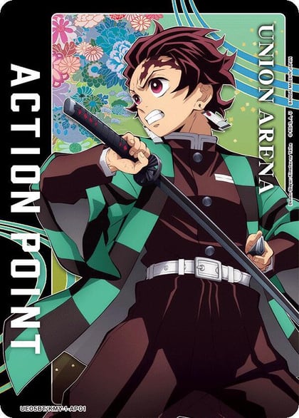 Action Point Card (AP01) (Tanjiro Kamado), UE05BT: Demon Slayer: Kimetsu no Yaiba UE05BT/KMY-1-AP01