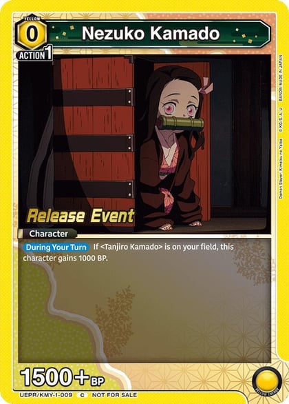 Nezuko Kamado (009), UE05BT: Demon Slayer: Kimetsu no Yaiba Release Event Cards UEPR/KMY-1-009