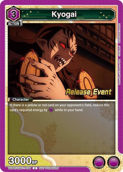Kyogai, UE05BT: Demon Slayer: Kimetsu no Yaiba Release Event Cards UEPR/KMY-1-039