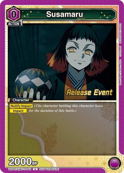 Susamaru, UE05BT: Demon Slayer: Kimetsu no Yaiba Release Event Cards UEPR/KMY-1-040