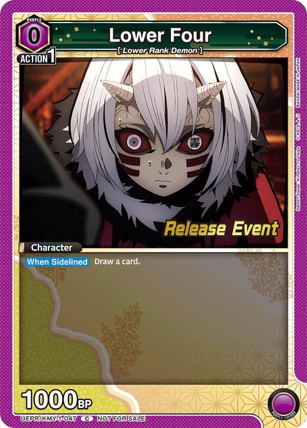 Lower Four, UE05BT: Demon Slayer: Kimetsu no Yaiba Release Event Cards UEPR/KMY-1-047