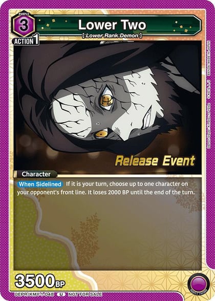 Lower Two, UE05BT: Demon Slayer: Kimetsu no Yaiba Release Event Cards UEPR/KMY-1-048
