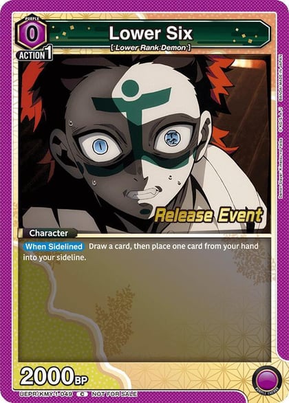 Lower Six, UE05BT: Demon Slayer: Kimetsu no Yaiba Release Event Cards UEPR/KMY-1-049