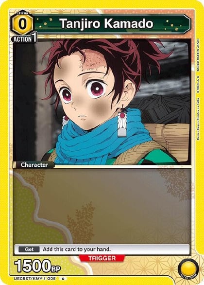 Tanjiro Kamado (005), UE05ST: Demon Slayer: Kimetsu no Yaiba Starter Deck UE05ST/KMY-1-005
