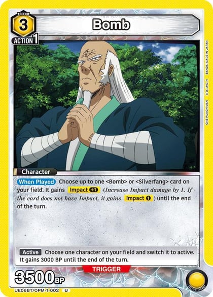 Bomb (002), UE06BT: One Punch Man UE06BT/OPM-1-002