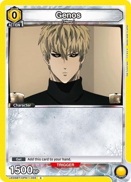 Genos (005), UE06BT: One Punch Man UE06BT/OPM-1-005