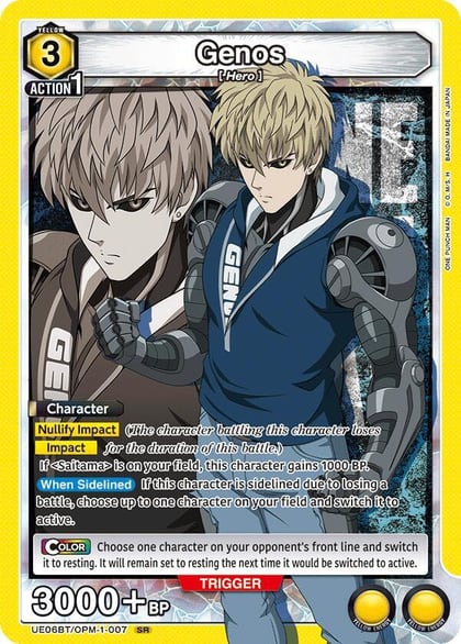 Genos (007), UE06BT: One Punch Man UE06BT/OPM-1-007