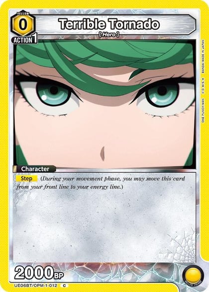 Terrible Tornado (012), UE06BT: One Punch Man UE06BT/OPM-1-012