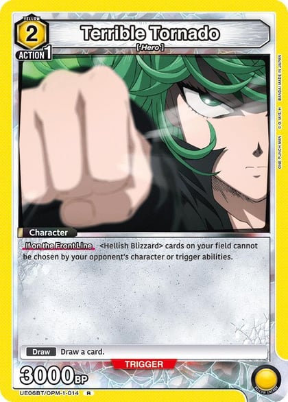 Terrible Tornado (014), UE06BT: One Punch Man UE06BT/OPM-1-014