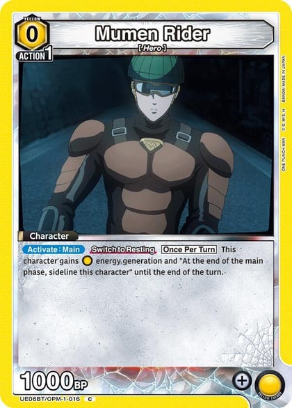 Mumen Rider (016), UE06BT: One Punch Man UE06BT/OPM-1-016