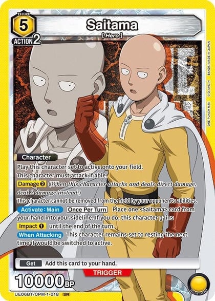 Saitama (018), UE06BT: One Punch Man UE06BT/OPM-1-018