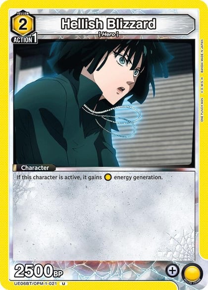 Hellish Blizzard (021), UE06BT: One Punch Man UE06BT/OPM-1-021