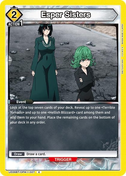 Esper Sisters, UE06BT: One Punch Man UE06BT/OPM-1-027