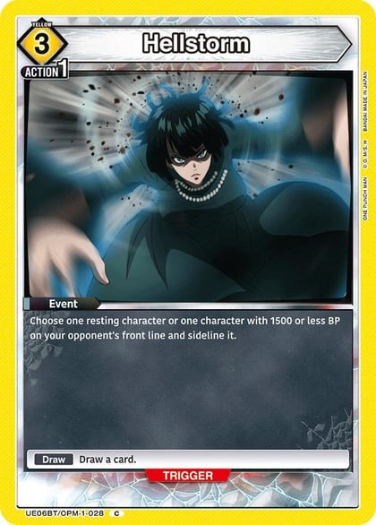 Hellstorm, UE06BT: One Punch Man UE06BT/OPM-1-028