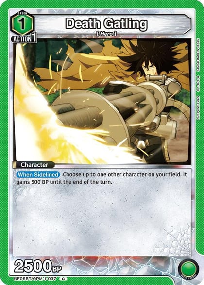 Death Gatling, UE06BT: One Punch Man UE06BT/OPM-1-037