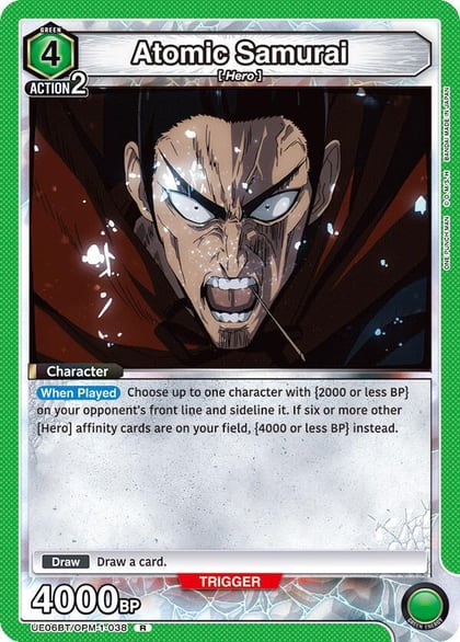 Atomic Samurai, UE06BT: One Punch Man UE06BT/OPM-1-038