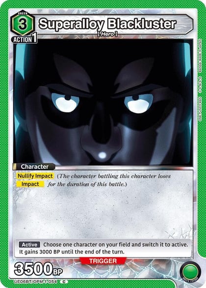 Superalloy Blackluster, UE06BT: One Punch Man UE06BT/OPM-1-054