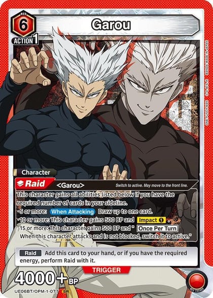 Garou (077), UE06BT: One Punch Man UE06BT/OPM-1-077