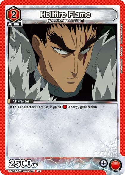 Hellfire Flame, UE06BT: One Punch Man UE06BT/OPM-1-084