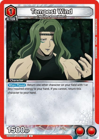 Tempest Wind, UE06BT: One Punch Man UE06BT/OPM-1-086