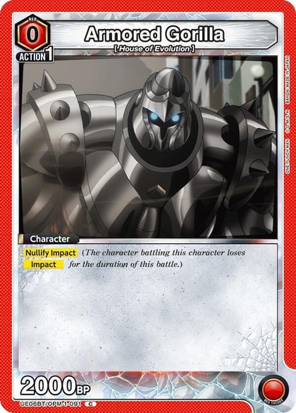 Armored Gorilla, UE06BT: One Punch Man UE06BT/OPM-1-091
