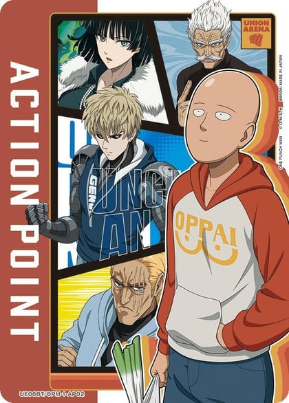 Action Point Card (AP02), UE06BT: One Punch Man UE06BT/OPM-1-AP02