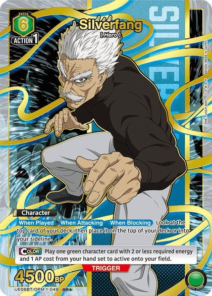 Silverfang (049) (SR*), UE06BT: One Punch Man UE06BT/OPM-1-049