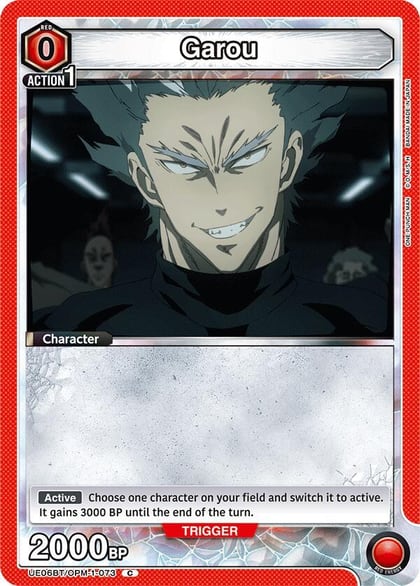 Garou (073) (Box Topper Foil), UE06BT: One Punch Man UE06BT/OPM-1-073