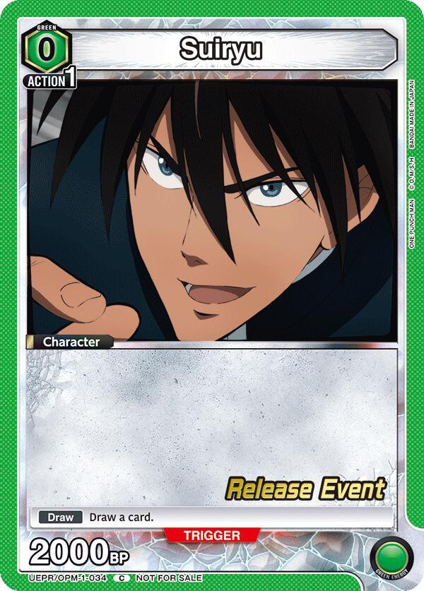 Suiryu, UE06BT: One Punch Man Release Event Cards UEPR/OPM-1-034