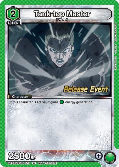 Tank-top Master, UE06BT: One Punch Man Release Event Cards UEPR/OPM-1-053