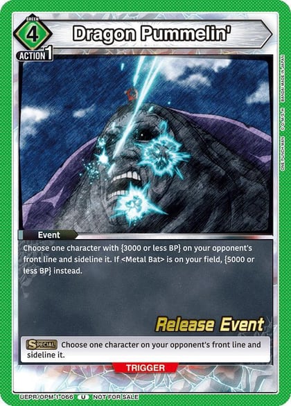 Dragon Pummelin', UE06BT: One Punch Man Release Event Cards UEPR/OPM-1-066
