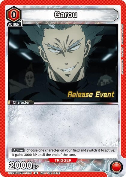 Garou (073), UE06BT: One Punch Man Release Event Cards UEPR/OPM-1-073