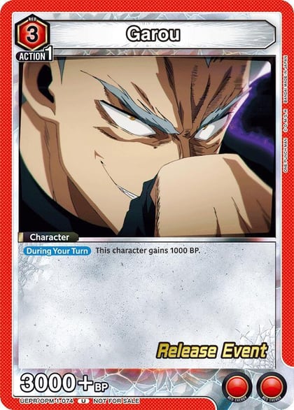 Garou (074), UE06BT: One Punch Man Release Event Cards UEPR/OPM-1-074
