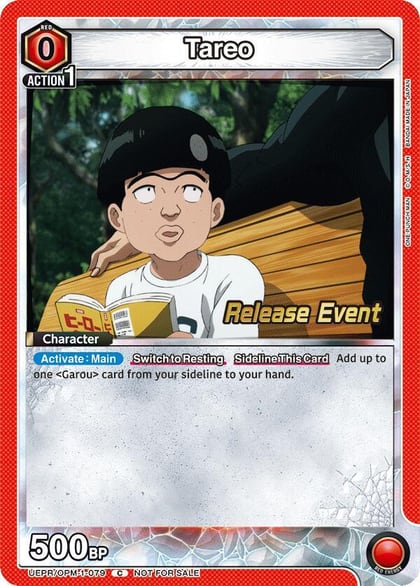 Tareo, UE06BT: One Punch Man Release Event Cards UEPR/OPM-1-079
