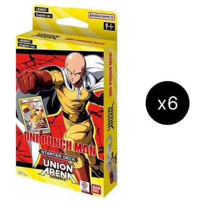 One Punch Man - Starter Deck Display, UE06ST: One Punch Man Starter Deck P604220
