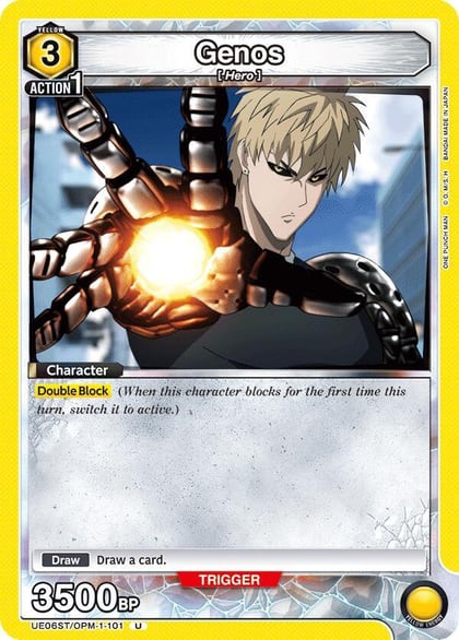 Genos (101), UE06ST: One Punch Man Starter Deck UE06ST/OPM-1-101