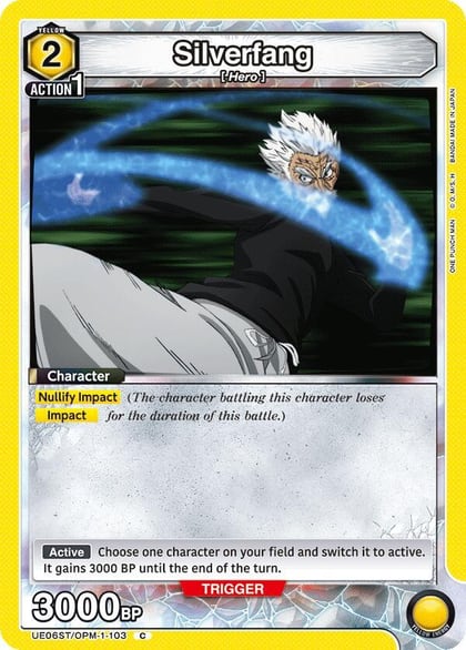 Silverfang (103), UE06ST: One Punch Man Starter Deck UE06ST/OPM-1-103