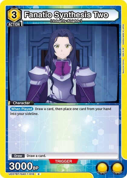 Fanatio Synthesis Two, UE07BT: Sword Art Online UE07BT/SAO-1-016