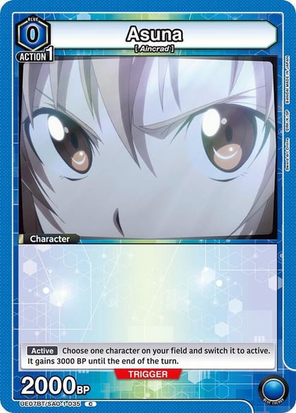Asuna (035), UE07BT: Sword Art Online UE07BT/SAO-1-035