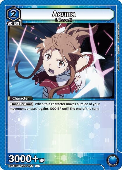 Asuna (036), UE07BT: Sword Art Online UE07BT/SAO-1-036