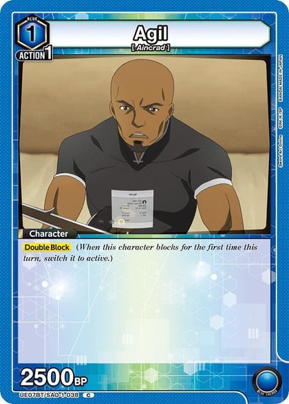 Agil, UE07BT: Sword Art Online UE07BT/SAO-1-038
