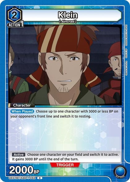 Klein (042), UE07BT: Sword Art Online UE07BT/SAO-1-042