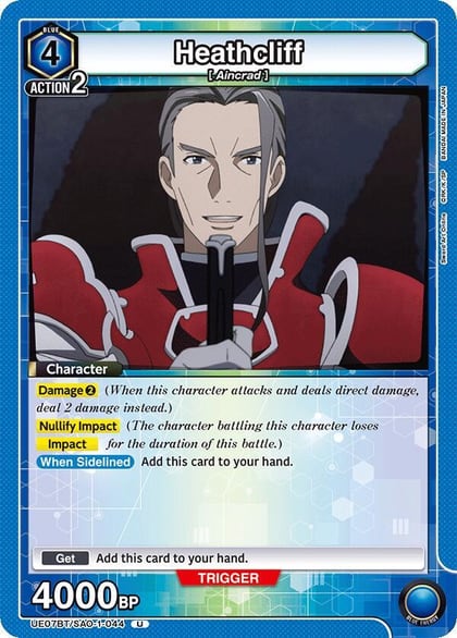 Heathcliff, UE07BT: Sword Art Online UE07BT/SAO-1-044