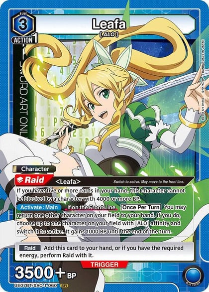 Leafa (060), UE07BT: Sword Art Online UE07BT/SAO-1-060